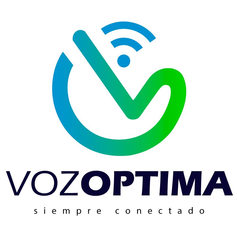 Logotipo de Voz Optima conectado